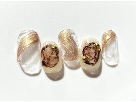 ブラウン質感ニュアンス