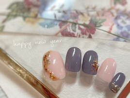 2022年　お正月・成人式ネイル！