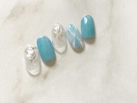 〈ニュアンスネイル〉¥7800