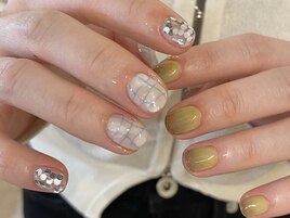 ちぐはぐネイル