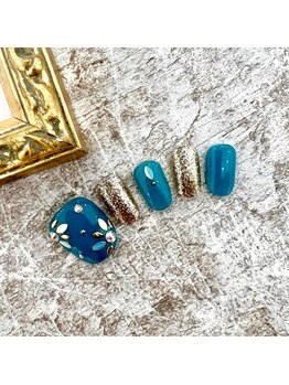 アトリエメルシー 青葉台(atelier merci)/定額フットデザインアート¥11000