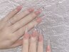 【どなたでもOK♪】HANDジェル◆シアーカラー×ワンホンネイル¥4500