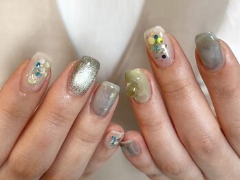 サトリネイルルーム 西宮北口(satori nail room)/マスカット◎◎