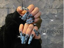 ハピナス(HAPPINAS)/チェックネイル