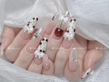トゥデイネイル(Today.Nail)/スカルプ長さ出しデザイン