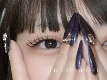 フィズ アイ ビューティ豊橋山田店(fiz)/エクステ｜フラットラッシュ