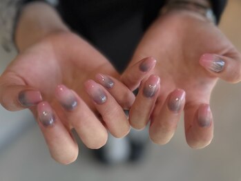 シー(Shhh...)/ピンクグレーグラデーション