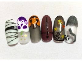 ハロウィンネイル