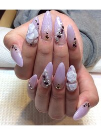 ～冬ラメスカネイル～