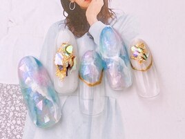 大理石×ニュアンス￥７９８０