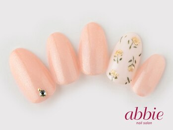 ネイルサロン アビー 宮益坂店(abbie)/アンティークフラワー ¥10340