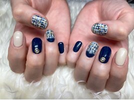 ネイビーツイード♪