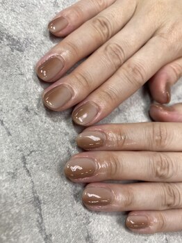 ネイルサロンファストネイルプラス 新宿店(FAST NAIL PLUS)/冬ネイル2023【オンブレ】