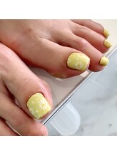 ミント(Mint.)/フットネイル☆お花ネイル