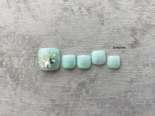 シンプリー 吉祥寺店(Simpliee by Procare nail)/【フット】 ワンカラー