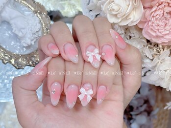 レアネイル 渋谷店(Le’a nail)/チークネイル☆