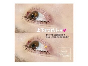アネラ 青森浜田店(ANELA)/上下まつ毛パーマ