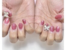 トラストネイル 佐野店(TRUST Nail)/長さ出し10本でも長持ちネイル♪