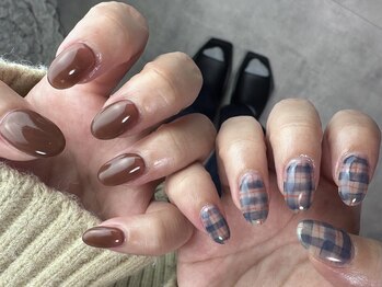 ロミーネイル(ROMY nail)の写真/リーズナブルでスピーディな施術が魅力！シンプルオフィスネイルからニュアンスアート迄、おまかせ下さい♪