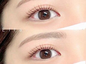 エラ(Ella.)の写真/アイブロウ眉ワックス+間引きで毛量まで調整可能◎眉毛のお悩みを解消し、ナチュラル美眉へ導きます！