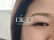 ニコ(nico)/眉WAX&フラットラッシュ120本