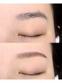 ロレインブロウ 出雲店 眉毛Waxと間引き、仕上げの眉メイクで洗練された印象へ◎