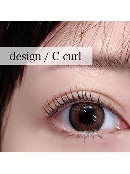 シャルナ 岡山店/【一番人気】Cカールデザイン♪