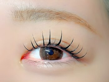 サインポスト 池袋東口店(sign post)/上品ブラック×抜け感EYE