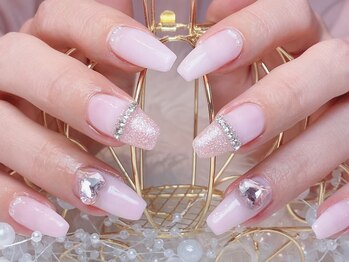 ふんわりピンク