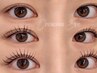 再来【パッチリEye】独自新技術クレセンテで根本からエクステを立ち上げ☆