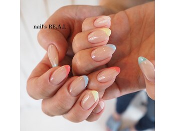 ネイルズリアル(nail's REAL)/パステルフレンチ