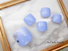 アンベリール 横浜店(Embellir)/(1385)雪グラデfootネイル