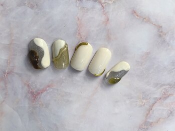 ミーム(meme)/うねうねネイル　キルティング