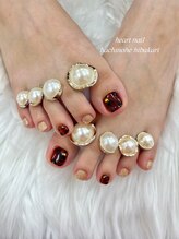 はあとねいる 八戸日計店/☆お客様べっ甲フットネイル☆