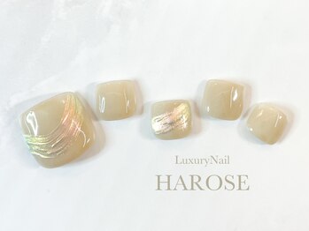 ラグジュアリーネイル ハローズ(HAROSE)/フットマンスリージェルコース