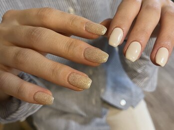 マルネイル 新宿店(MARU NAIL)/ワンカラー/ラメグラ¥5,980