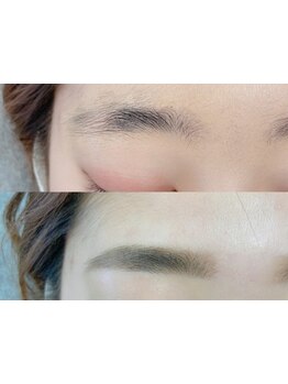 アイブロウメニューがあるサロン