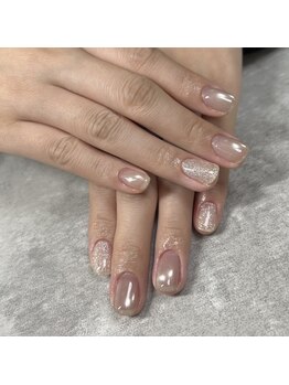 ルート12/ガラスマグネットネイル