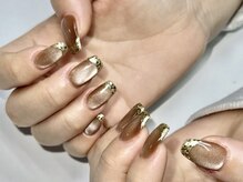 アンドシュシュネイル(&CHOU CHOU nail)/持ち込みアート