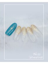 はあとねいる 京田辺店/ハンドネイル：No.33