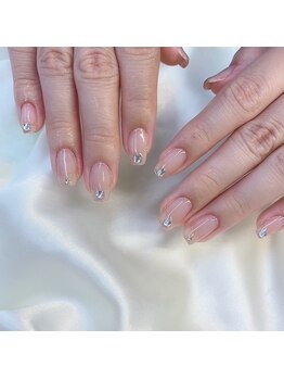 アルセア 上野御徒町店(Alcea)/キラキラ フレンチ ラメ 韓国