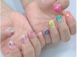 ヨーヨー★夏ネイル