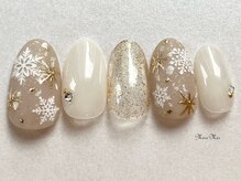 パラジェル認定サロン メールメール 池袋店(MereMer)/雪の結晶ネイル