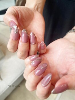 ネイル ドゥ 岡山駅前店(Nail Doux)/ミラーアート