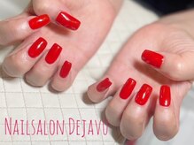 デジャヴ(Dejave)/真っ赤なワンカラーネイル