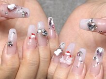 モルフォ 千駄ヶ谷(Morpho)/キラキラキャラクターネイル