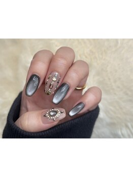 手描きアートが得意なサロン