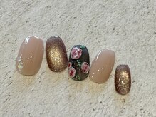 ファンザネイル(fun the nail)/ビンテージフラワー