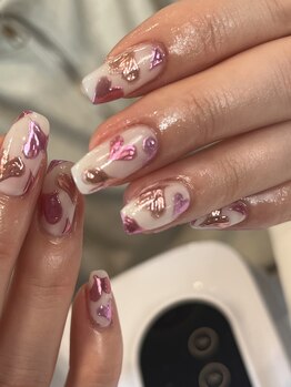 ハート埋めつくし