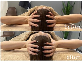 ルナリア ルクス 志木南口駅前店/頭のサイズが変わる